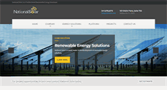 Desktop Screenshot of natlsolar.com