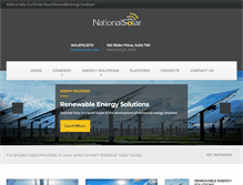 Tablet Screenshot of natlsolar.com